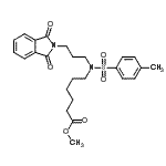 CAS#: 67370-68-7， Methyl 6-{[3-(1,3-dioxo-1,3-dihydro-2H-isoindol-2-yl)propyl][(4-methylphenyl)sulfonyl]amino}hexanoate