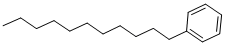 structure of CAS# 6742-54-7, 1-Phenylundecane;Benzene, Mono-C10-13-Alkyl Derivs.;1-Phenylundecane;Benzene, Undecyl-