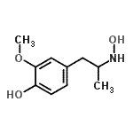 CAS#: 674368-62-8， 4-[2-(Hydroxyamino)propyl]-2-methoxyphenol