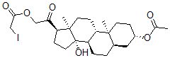CAS#: 67462-34-4， (14beta,17R)-3beta,14,21-Trihydroxy-5beta-Pregnan-20-One 3-Acetate 21-Iodoacetate