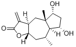 CAS#: 6754-35-4， (3aR)-3a,4,4a,5,6,7,7aalpha,8,9,9abeta-Decahydro-5alpha,7alpha-Dihydroxy-abeta,8alpha-Dimethyl-3-Methyleneazuleno[6,5-b]Furan-2(3H)-One