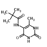 CAS#: 675841-23-3， 2,2-Dimethyl-N-(6-methyl-2,4-dioxo-1,2,3,4-tetrahydro-5-pyrimidinyl)propanamide