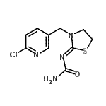 CAS#: 676228-91-4， 1-{(2Z)-3-[(6-Chloro-3-pyridinyl)methyl]-1,3-thiazolidin-2-ylidene}urea