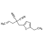 CAS#: 676274-68-3， Allyl[(5-ethyl-2-furyl)methyl]malononitrile