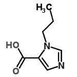 CAS#: 676372-32-0， 1-Propyl-1H-imidazole-5-carboxylic acid