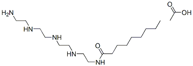 CAS#: 67674-54-8， N-[2-[[2-[[2-[(2-Aminoethyl)Amino]Ethyl]Amino]Ethyl]Amino]Ethyl]Nonanamide Monoacetate