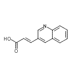 CAS#: 67752-27-6， (2E)-3-(3-Quinolinyl)acrylic acid