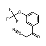 CAS#: 677713-02-9， 3-Oxo-3-[3-(trifluoromethoxy)phenyl]propanenitrile