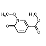 CAS#: 677763-19-8， Methyl 1-methoxy-6-oxo-1,6-dihydro-3-pyridinecarboxylate