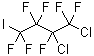 structure of CAS# 678-13-7, 1,2-Dichloro-1,1,2,3,3,4,4-Heptafluoro-4-Iodobutane;1,2-Dichloro-4-iodoperfluorobutane;MFCD00042241