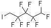 structure of CAS# 678-74-0, 1H,1H,5H-Octafluoropentyl Iodide;1,1,2,2,3,3,4,4-OCTAFLUORO-5-IODOPENTANE;1-IODO-2,2,3,3,4,4,5,5-OCTAFLUOROPENTANE;1H,1H,5H-Octafluoropentyl Iodide 98%