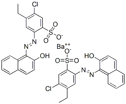 CAS#: 67801-01-8， Barium Bis[5-Chloro-4-Ethyl-2-[(2-Hydroxy-1-Naphthyl)Azo]Benzenesulphonate]