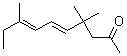 CAS#: 67801-41-6， 4,4,8-Trimethyl-5,7-Decadien-2-One