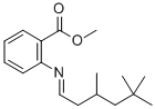 CAS#: 67801-42-7， 2-((3,5,5-Trimethylhexylidene)amino)-Benzoic acid methyl ester
