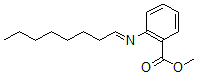 CAS#: 67801-44-9， Methyl 2-(octylideneamino)benzoate