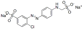 CAS#: 67815-65-0， 4-Chloro-3-[[4-[(Sulfomethyl)Amino]Phenyl]Azo]Benzenesulfonic Acid Disodium Salt