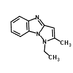 CAS#: 67834-35-9， 1-Ethyl-2-methyl-1H-pyrazolo[1,5-a]benzimidazole