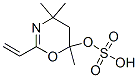 CAS#: 67874-34-4， 5,6-Dihydro-4,4,6-Trimethyl-2-Vinyl-4H-1,3-Oxazin-6-Yl Sulphate