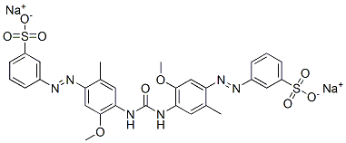 CAS#: 67875-16-5， Disodium 3,3'-[Carbonylbis[Imino(5-Methoxy-2-Methyl-4,1-Phenylene)Azo]]Bis[Benzenesulphonate]