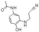 CAS#: 67905-63-9， N-[3-[(2-Cyanoethyl)Amino]-4-Hydroxyphenyl]-Acetamide