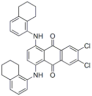 CAS#: 67906-27-8， 6,7-Dichloro-1,4-Bis[(5,6,7,8-Tetrahydro-1-Naphthyl)Amino]Anthraquinone