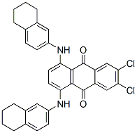 CAS#: 67939-47-3， 2,3-Dichloro-5,8-Bis[(5,6,7,8-Tetrahydro-2-Naphthyl)Amino]Anthraquinone