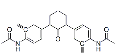 CAS#: 67939-84-8， N,N'-[(5-Methyl-2-Oxo-1,3-Cyclohexanediylidene)Bis(Methylidyne-4,1-Phenylene)]Bis(Acetamide)