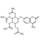 CAS#: 67945-53-3， 4-Methyl-2-oxo-2H-chromen-7-yl 2,3,4,6-tetra-O-acetylhexopyranoside