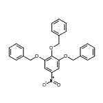 CAS#: 67953-22-4， 1,2,3-Tris(benzyloxy)-5-nitrobenzene