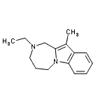 CAS#: 679837-82-2， 2-Ethyl-11-methyl-2,3,4,5-tetrahydro-1H-[1,4]diazepino[1,2-a]indole