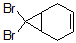 结构式 CAS# 6802-78-4, 7,7-二溴-双环[4.1.0]庚-3-烯