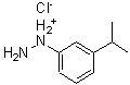 CAS#: 680218-05-7， (3-Isopropylphenyl)hydrazinium chloride