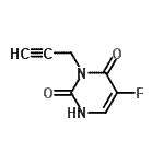 CAS#: 680575-05-7， 5-Fluoro-3-(2-propyn-1-yl)-2,4(1H,3H)-pyrimidinedione