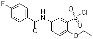 CAS 登录号：680618-06-8， 2-乙氧基-5-[(4-氟苯甲酰)氨基]苯磺酰氯