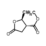 CAS#: 681179-44-2， Methyl (2S,3R)-2-methyl-5-oxotetrahydro-3-furancarboxylate
