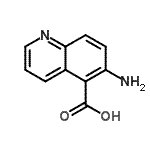 CAS#: 681246-32-2， 6-Amino-5-quinolinecarboxylic acid