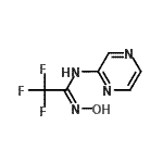CAS#: 681249-55-8， (1Z)-2,2,2-Trifluoro-N-hydroxy-N'-(2-pyrazinyl)ethanimidamide