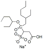CAS#: 68133-68-6， Sodium 1-(2-Ethylhexyl) 4-Hexyl 2-Sulphonatosuccinate
