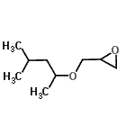 CAS#: 68134-06-5， 2-{[(4-Methyl-2-pentanyl)oxy]methyl}oxirane