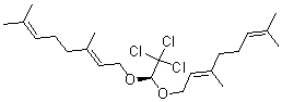 CAS#: 68140-44-3， 1,1'-[(2,2,2-Trichloroethylidene)Bis(Oxy)]Bis[3,7-Dimethyl-(2E,2'E)-2,6-Octadiene]