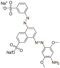 CAS#: 68214-02-8， Disodium 8-[(4-Amino-2,5-Dimethoxyphenyl)Azo]-5-[(3-Sulphonatophenyl)Azo]Naphthalene-2-Sulphonate