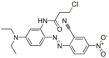 CAS#: 68214-65-3， 3-Chloro-N-[2-[(2-Cyano-4-Nitrophenyl)Azo]-5-(Diethylamino)Phenyl]Propionamide
