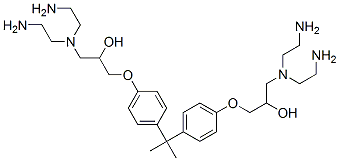 CAS#: 68227-54-3， 1,1'-[Isopropylidenebis(P-Phenyleneoxy)]Bis[3-[Bis(2-Aminoethyl)Amino]Propan-2-Ol]