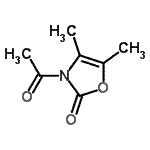 CAS#: 68235-28-9， 3-Acetyl-4,5-dimethyl-1,3-oxazol-2(3H)-one