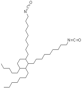 CAS#: 68239-06-5， 2-Heptyl-3,4-Bis(9-Isocyanatononyl)-1-Pentyl-Cyclohexane