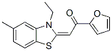 CAS#: 68239-18-9， 2-[3-Ethyl-5-Methylbenzothiazol-2(3H)-Ylidene]-1-(2-Furanyl)Ethanone