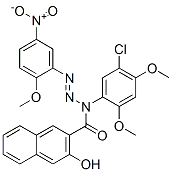 CAS#: 68258-61-7， N-(5-Chloro-2,4-Dimethoxyphenyl)-3-Hydroxy-N-[(2-Methoxy-5-Nitrophenyl)Azo]-2-Naphthalenecarboxamide