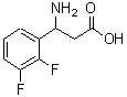 CAS 登录号：682804-04-2， 3-氨基-3-(2,3-二氟苯基)丙酸