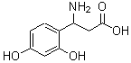 CAS 登录号：682804-10-0， 3-氨基-3-(2,4-二羟基苯基)丙酸