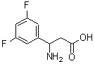 CAS#: 682804-73-5， 3-Amino-3-(3,5-difluorophenyl)propanoic acid